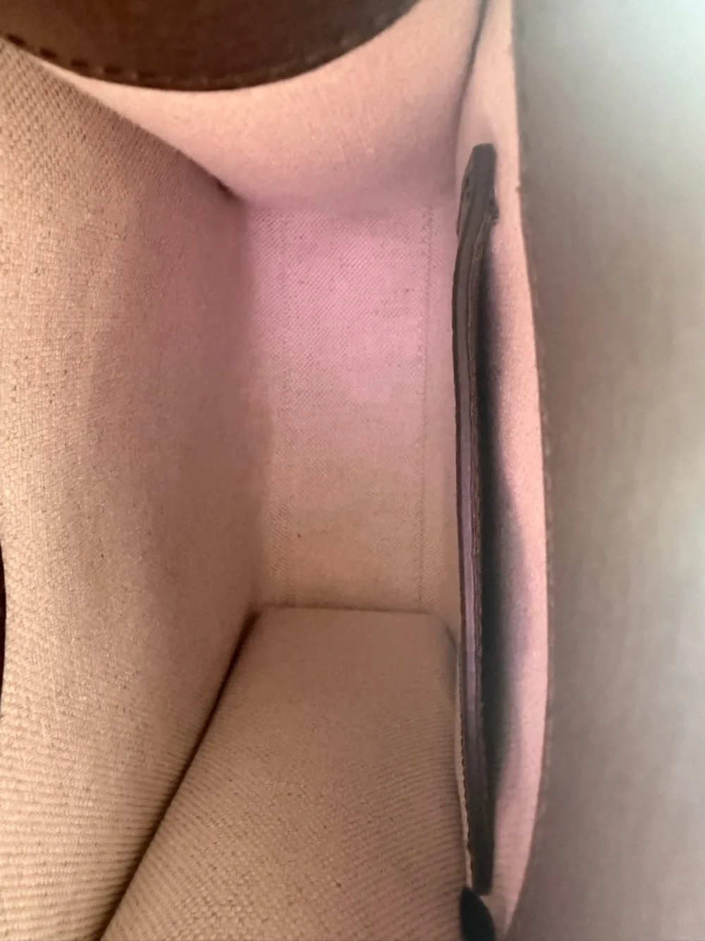 Gucci Brown GG Canvas Mini Tote/Crossbody with Green-Red Strap - Picture 6 of 13